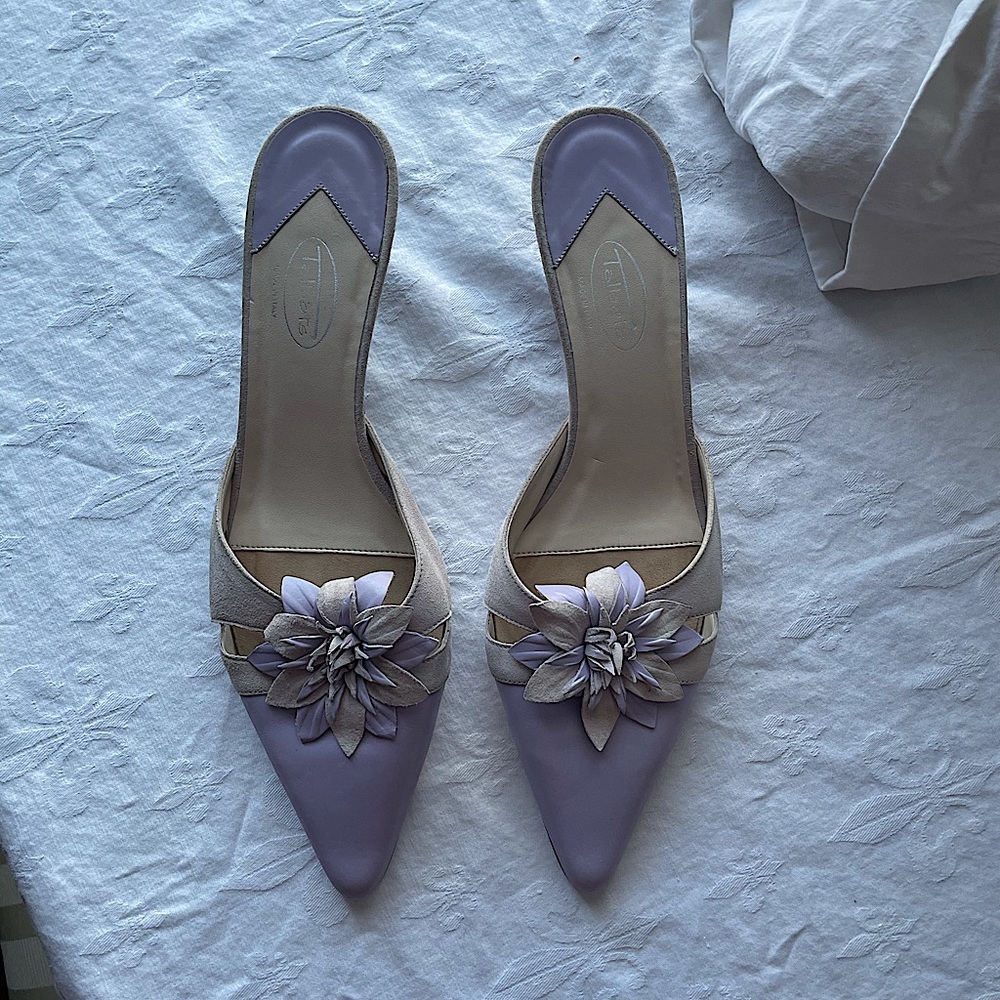Talbots Lavender Slide Pump